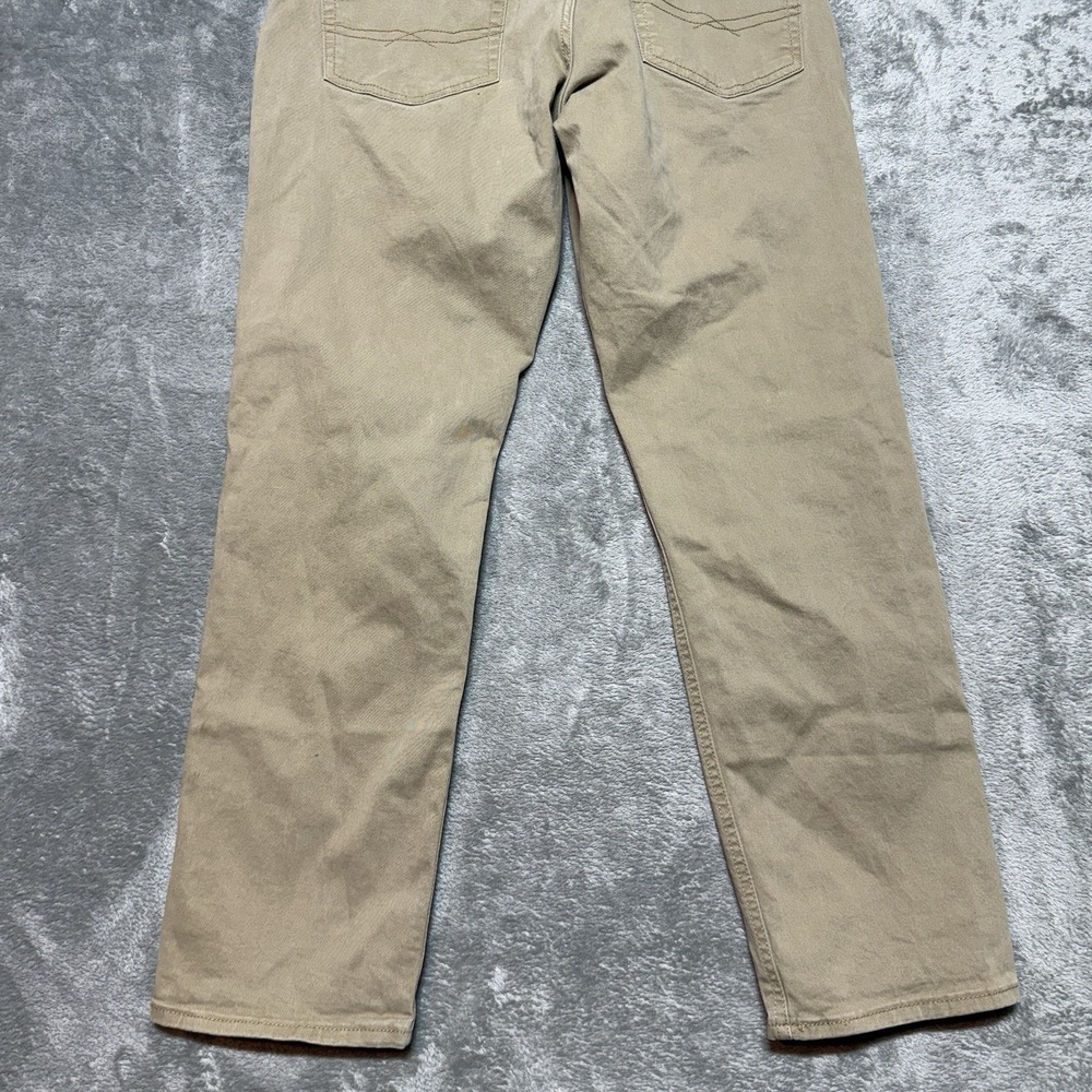Levi's Signature Men's Athletic Fit Chino Pants W31 L30 Khaki Stretch Casual - Picture 7 of 11